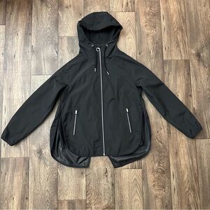 Calvin Klein Full Zip Windbreaker Jacket Women’s Size S Black